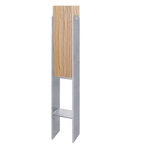 Ancré poteau h - ancré, en