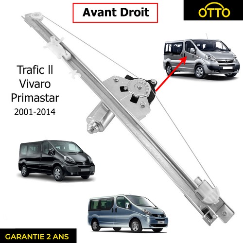 Lève vitre electrique - electrique, avant