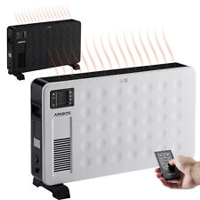 AREBOS Convecteur 2300 W appareil de chauffage compact avec turbo-ventilateur