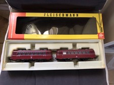 FLEISCHMANN HO : AUTORAIL 2 ÉLÉMENTS DE LA DB EN BOÎTE Réf 4400