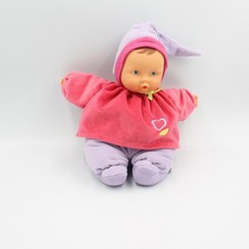 Doudou Poupée baby pouce rose