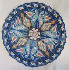 Plat émail en relief Turquie