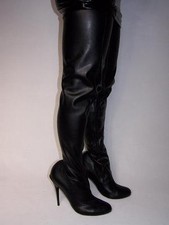 Bottes En Cuir Synthétique Overknee 41 42 43 44 45 46 47 FS843