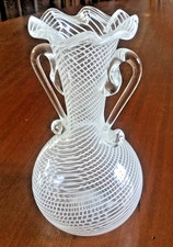 Murano vase reticello – Fratelli Toso