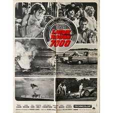 LIGNE ROUGE 7000 Affiche de film Course auto - 60x80 cm. - 1965 - James Caan, Ho