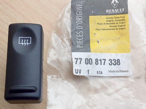 Bouton poussoir renault - bouton, 16s