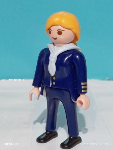 Playmobil figurine hôtesse - figurine, de