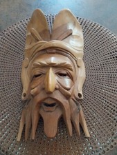 MASQUE VINTAGE EN BOIS CHINOIS