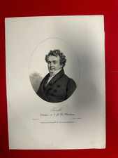 C25/17-GRAVURE ORIG-PORTRAIT-THÉÂTRE-LOUIS FERVILLE-ACTEUR-[VIGNERON-LASTEYRIE]