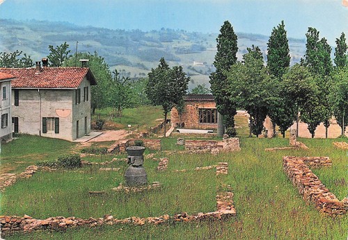 Italie veleia romana vue - veleia,