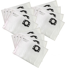 12x Sacs pour aspirateurs Karcher WD3 KFI 357 V17 V15 V19 SE4001 WD2 PLUS V12