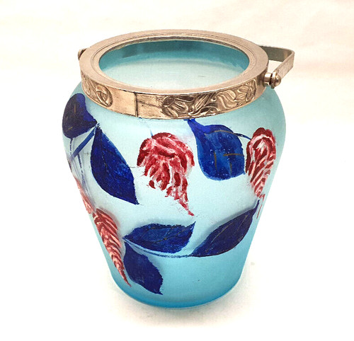 Ancien pot biscuit verre - biscuit, en