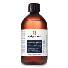 Huile D’Amande Douce Certifiée BIO No. 215 Pressée À Froid - 450ml - Hydratan...