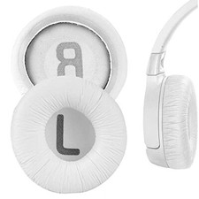 Coussinets d'oreille blancs pour casque JBL Tune T500BT/T450BT TUNE 600BTNC