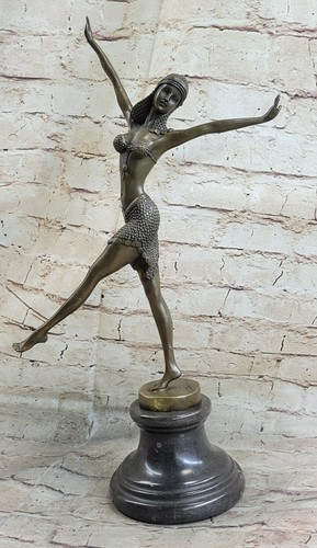 Art deco chiparus bronze - deco,