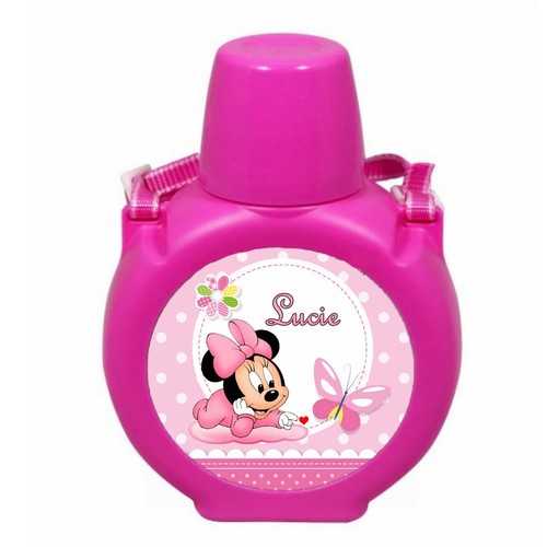 Gourde rose enfant - fille, avec