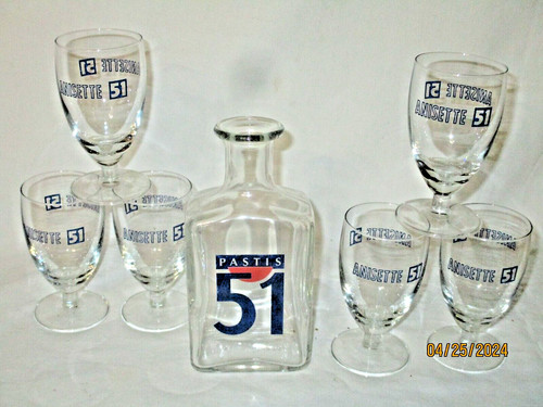 Pastis lot verres - pastis, 51