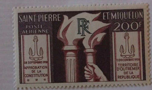 Pierre stamp c23 mnh - stamp,