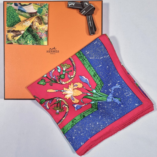 Rare vintage hermes silk scarf - vintage,