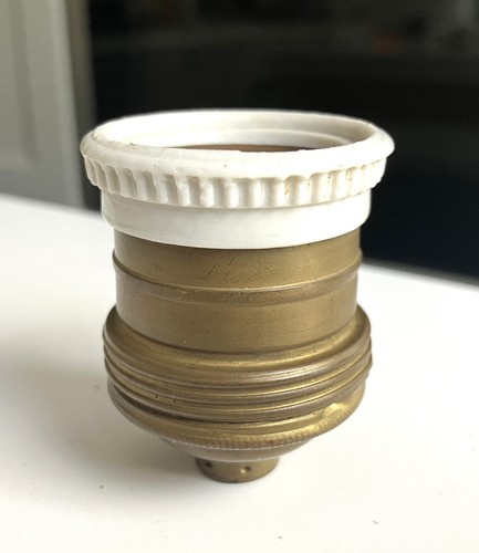 Ancienne douille vis e27 - ancienne,
