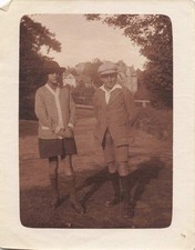 ANCIENNE PHOTOGRAPHIE 1923 DUO