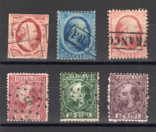 Pays bas serie - pays-bas, timbres