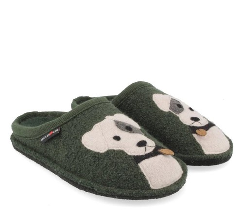 Chaussons haflinger rudi moos - chaussons,