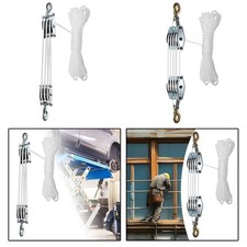 Palan à poulie avec crochet