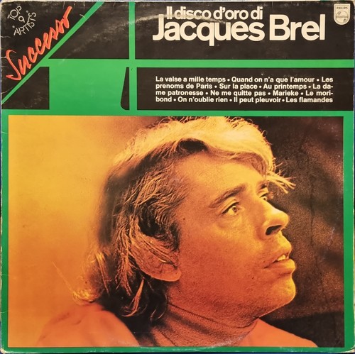 Jacques brel disque d or - disque, d'or