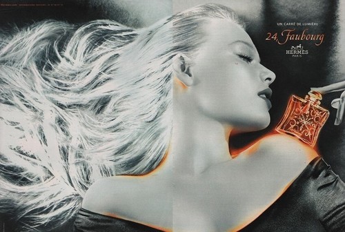 Publicité papier parfum - papier,