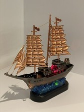 Maquette Bateau A Voile Plastique Avec Lumière Avec Briquet