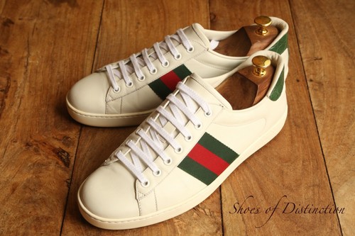 Gucci ace white crocodile - white,