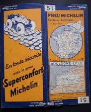 § carte MICHELIN 51 BOULOGNE