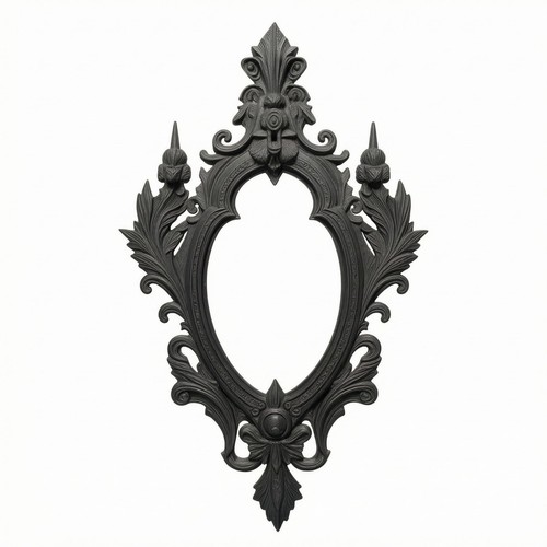 Cadre photo gothique - gothique, volutes