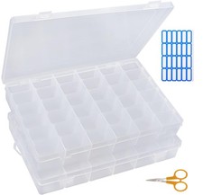 Lot de 2 boîtes de rangement