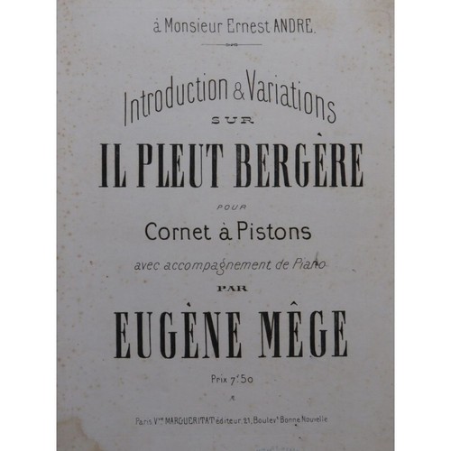 Mêge eugène pleut - eugène, il