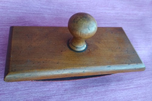 Ancien porte buvard - buvard, militaire