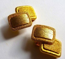 Vintage ORENA PARIS Clip On Earrings French Costume Jewelry