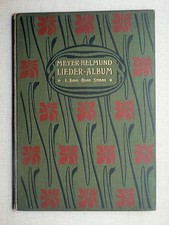 E Meyer-Helmund LIEDER ALBUM 15 Lieder für eine Singstimme PARTITION CHANT PIANO