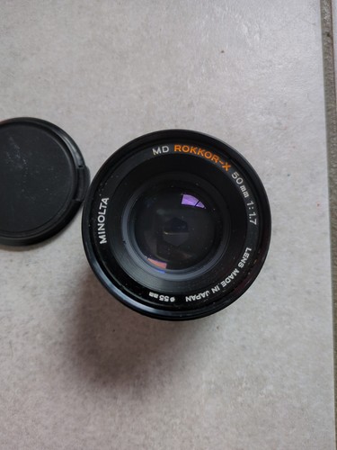 Minolta objectif rokkor - minolta, rokkor-x