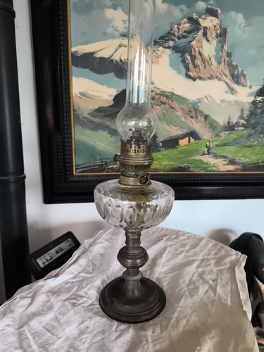 Lampe pétrole xix - à,