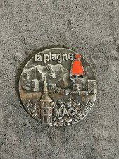 MEDAILLE LA PLAGNE MACOT / 34 MM 15 G / VILLE / STATION DE SKI MONTAGNE