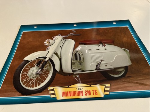 Manurhin scooter sm75 1957 - manurhin,