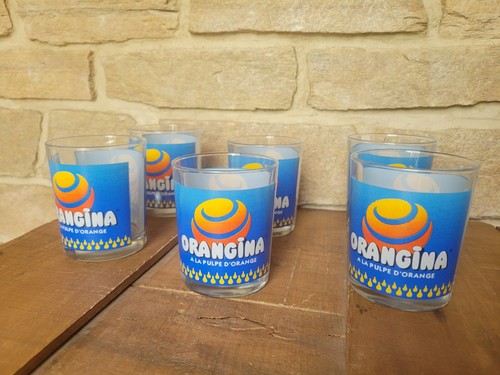 Verres orangina vintage - 6,