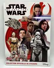 Album vide STAR WARS The Last Jedi - Topps (style Panini) - 2017 - Neuf