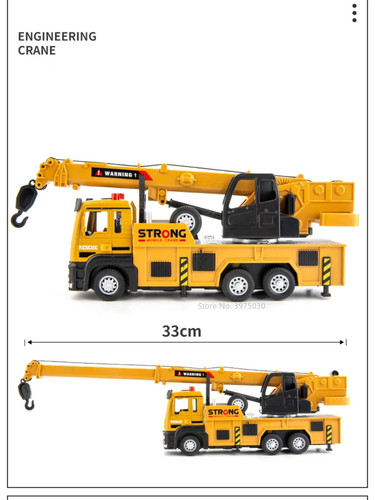 Camion grue alliage - camion,