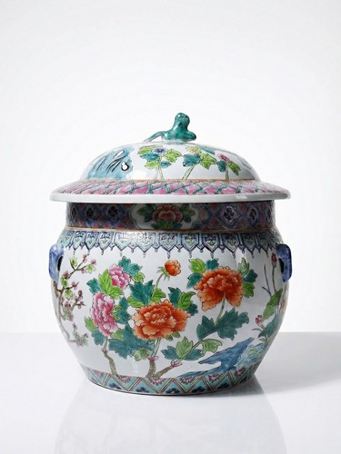 Grand pot couvert - , en
