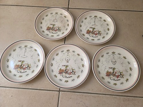 Lot assiettes raclette - lot,