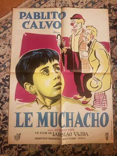 Affiche litho 1956 muchacho - litho, le