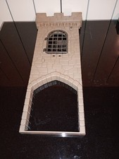 PLAYMOBIL médiéval élément (mur 1) pour tour Château faucon 4866 manque serrure